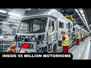 Inside the European Motorhome Manufacturing Plant 🇪🇺 — Full Build Process 🏭