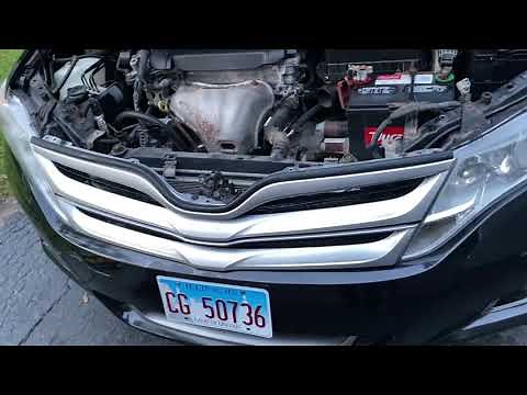 2013 Toyota Venza Radiator Replacement Overview DIY 2.7L