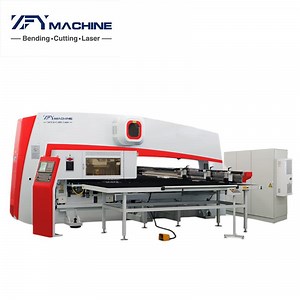 [Hot Item] CNC-Controlled Turret Punch Press/ Turret Cutting/ Turret Metal Forming with 2 Repositioning Cylinders