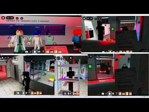Roblox SCP Cartoon Cat 😾 1080P 60FPS