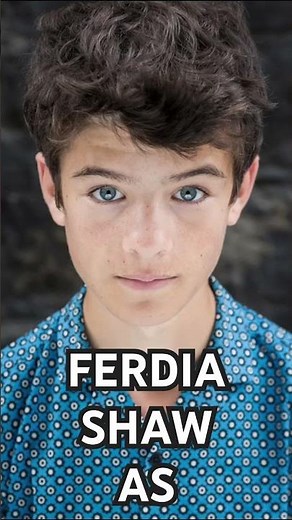 Ferdia Shaw & Lara McDonnell from Disney’s Artemis Fowl 2020 Evolution 2003 & 2004