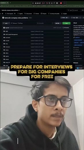 The ONLY GitHub Repo You Need for Coding Interviews 💻🚀 (Company-Wise LeetCode)