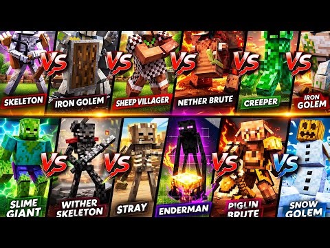 Can Mutant Defeat Mutant? 🤯 Insane Minecraft Showdown! | Can Mutant Win All Mutant