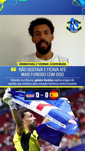 Cabo Verde fez história na Copa do Mundo. Com uma atuação absurda do goleiro Vozinha, de 40 anos, a seleção garantiu um empate em 0 a 0 contra a Espanha, uma das favoritas ao título do Mundial, nesta segunda-feira (15), pela primeira rodada do Grupo H. O goleiro fez ao menos cinco grandes defesas e impediu a vitória espanhola, gerando grande festa da torcida do país após o apito final e comoção dos colegas de equipe. Em entrevista exclusiva à 🗞️ ESPN Brasil, Vozinha, que na verdade se chama Jos