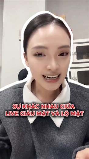Sự khác biệt giữ livestream giấu mặt và livestream lộ mặt #minlivestream #minkynanglivestream #trainer | Ninh Đặng Nhật Minh