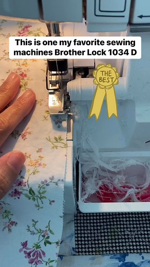 This is one of my favorite sewing machine Brother Lick 1034 D, I highly recommend!! All About Sewing | Sew Aldo