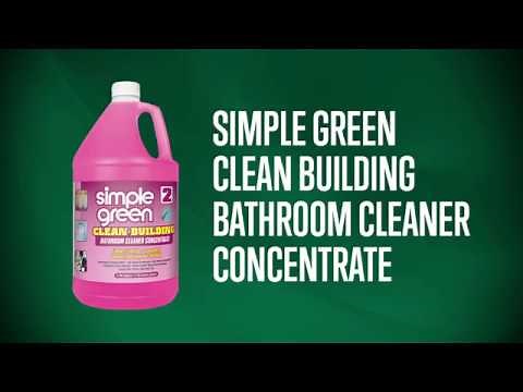 Simple Green Clean Building Bathroom Cleaner: Jan/San Applications