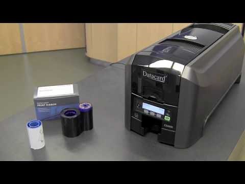 Entrust Datacard CD800 - Loading Ribbons & Cards In Your ID Card Printer