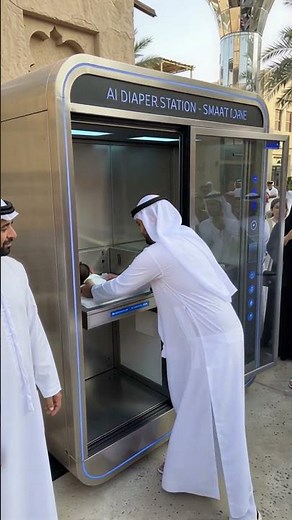 Dubai’s Newest AI Diaper Changer Will Shock You👶 AI Baby Diaper Changer 3 0💇‍♀️Dubais Future Is here