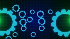 Futuristic Gear High Tech Animation Computer Stock Footage Video (100% Royalty-free) 1108523143 | Shutterstock