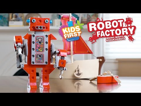 Kids First Robot Factory - Wacky, Misfit, Rogue Robots