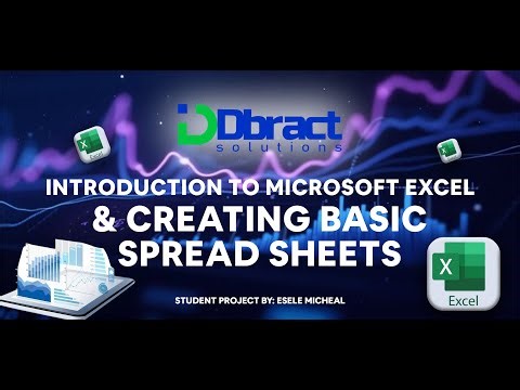 Introduction to Microsoft Excel & Creating Basic Spread Sheet Presentation By Esele Micheal