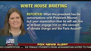 FOX NEWS ALERT: Griff Jenkins has the details of President Trump's arrival in Paris for his meeting with Macron. | Fox & Friends First