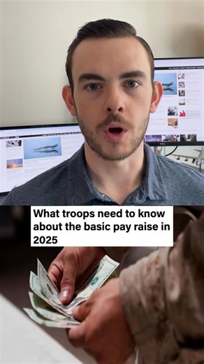 1.5K views | What troops need to know about the basic pay raise in 2025 #military #defense #congress #troops #payraise #veterans #servicemembers | Military Times | Facebook