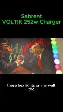 Sabrent VOLTIK 252W Charger Review ⚡ 8-Port Power Beast! #shorts