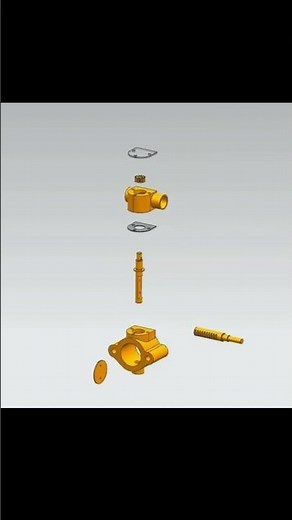 Don’t Make These Mistakes! Butterfly Valve Assembly Explained with Animation #machinevalve