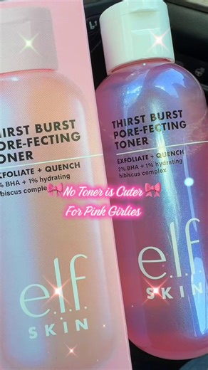 #tiktokshopspringglowup #ttsbeautybesties #tiktokshopcosmetics #elfthirstburst #thirstburstporefectingtoner @e.l.f. Cosmetics