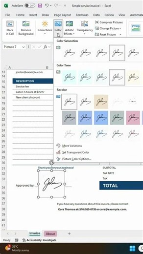 Insert Your Signature in Excel — The Easy Way!