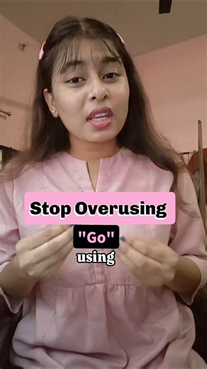 5 power verbs that replace GO instantly #vocabulary #englishteacher