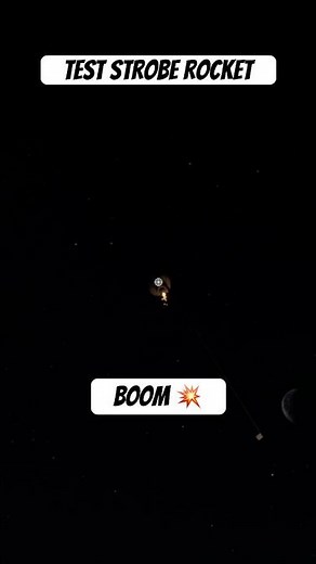 TESTING STROBE ROCKET!(Pyroworks)