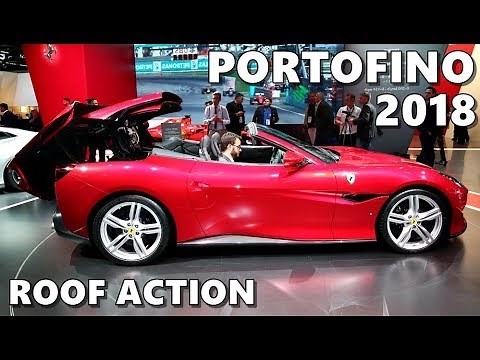 Ferrari Portofino Roof Operation (Retractable Hardtop)