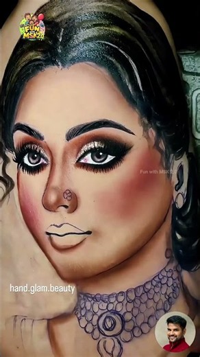 Sticker Design ❌ | Hand Drawn Beauty ✅| kolam / Rangoli Part - 501 #funwithmsk