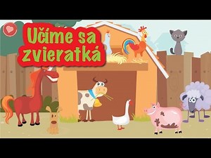 Učíme sa zvieratká: Zvieratká z farmy