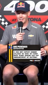 Connor Zilisch fights back tears as his dream of reaching the NASCAR Cup Series comes true. | NASCAR on FOX