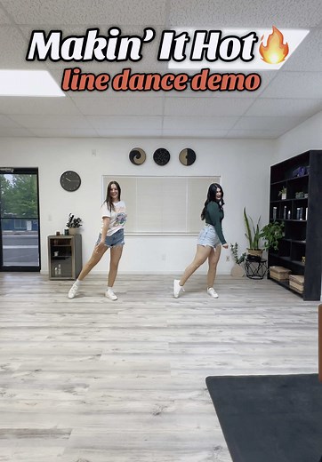 Makin It Hot🔥: Line Dance Demo Tutorial