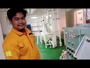 Shipboard waste oil incinerator operating procedure, Chief meloy, marine engineering