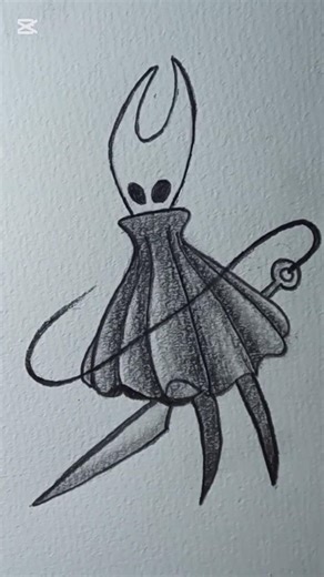 How to draw kight.(Halloween kight).✨️