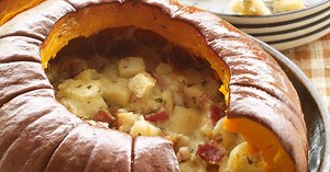 Pumpkin Stuffed with Everything Good | Recipes | PBS Food | PBS Food