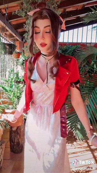 Aerith cosplay by @miccostumes #miccostumes #aerith #aerithcosplay #finalfantasy