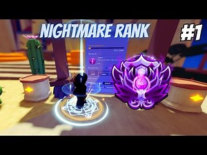 Road To NIGHTMARE Rank... #1 (Roblox Bedwars)