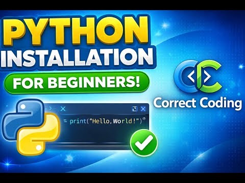 Getting Started with Python | Setup & First Program