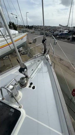 Hallberg Rassy 46 - 2003, refurbished deck, removed teak, now painted and a new standing rigg 2026