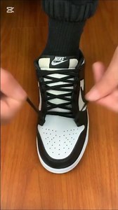 Nike dunk low lace Style Tutorial (Best Way) #lace #tutorial