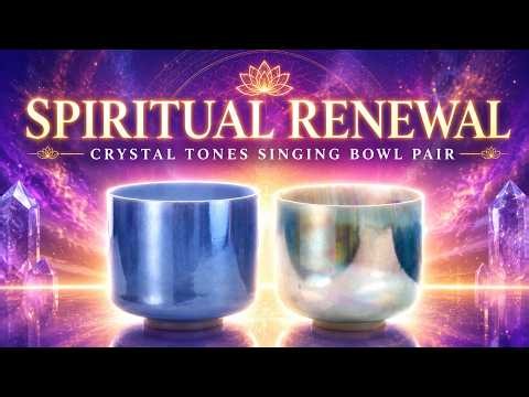 SPIRITUAL RENEWAL | Crystal Singing Bowls for a Deep Reset