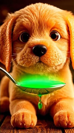 The Cutest Magical Orange Puppy! 🍊✨ | Oddly Satisfying AI Art