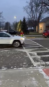 Monroe County Sheriff's Summerfield Resource Officer, Deputy Ost, brought some holiday spirit this morning—directing traffic at the school crosswalk dressed as the Grinch. Thank you for keeping the students safe, Deputy Ost!💚🎄 | Monroe County Reporters