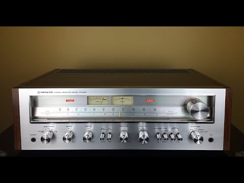 Pioneer SX-650 Vintage Receiver - Demo video after repair & restoration