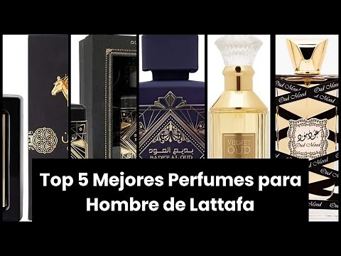 LATTAFA PERFUMES HOMBRE: Top 5 Mejores Perfumes para Hombre de Lattafa