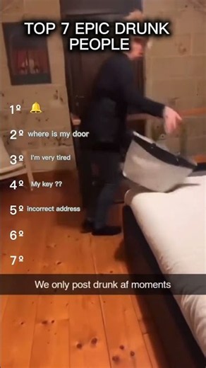 TOP 7 EPIC DRUNK PEOPLE