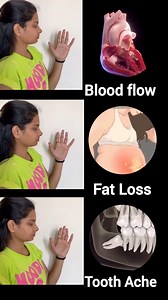 675K views · 3.3K reactions | #yoga #blood #flow #fatloss #toothache #viralvideo #ytshorts #shorts #motivation #fblifestyle | Sarv Samridhi Yoga | Facebook
