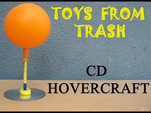 🔵 Make a CD fly! The incredible homemade hovercraft explained with science