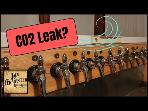 Checking for C02 leaks in Keezer or Kegarator