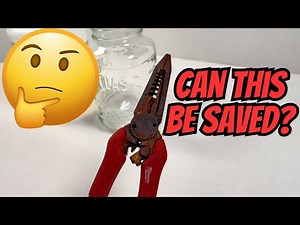 How To Clean Rusty Tools + BONUS How To Prevent Rust