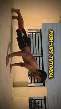 “Push-up tutorial for beginners → master the basics first 💪” #pushuptutorial #homeworkout