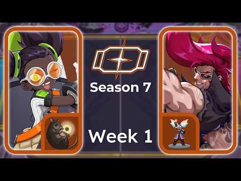 EXPLOSIVE ENTRANCE - RATS vs BMBA - Pro Omega Strikers - NASL S7 - Week 1