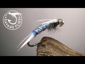 Biot Nymph - Winter Blues Fly FIVE of five
